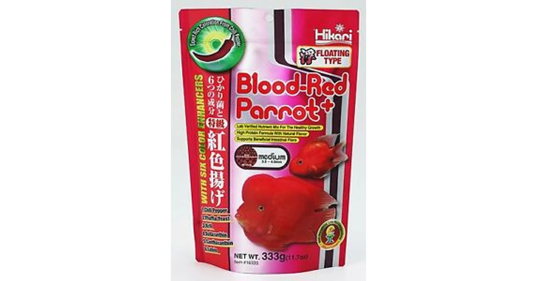 Parrot Plus BLOOD-RED PARROT PLUS MEDIUM 333 g