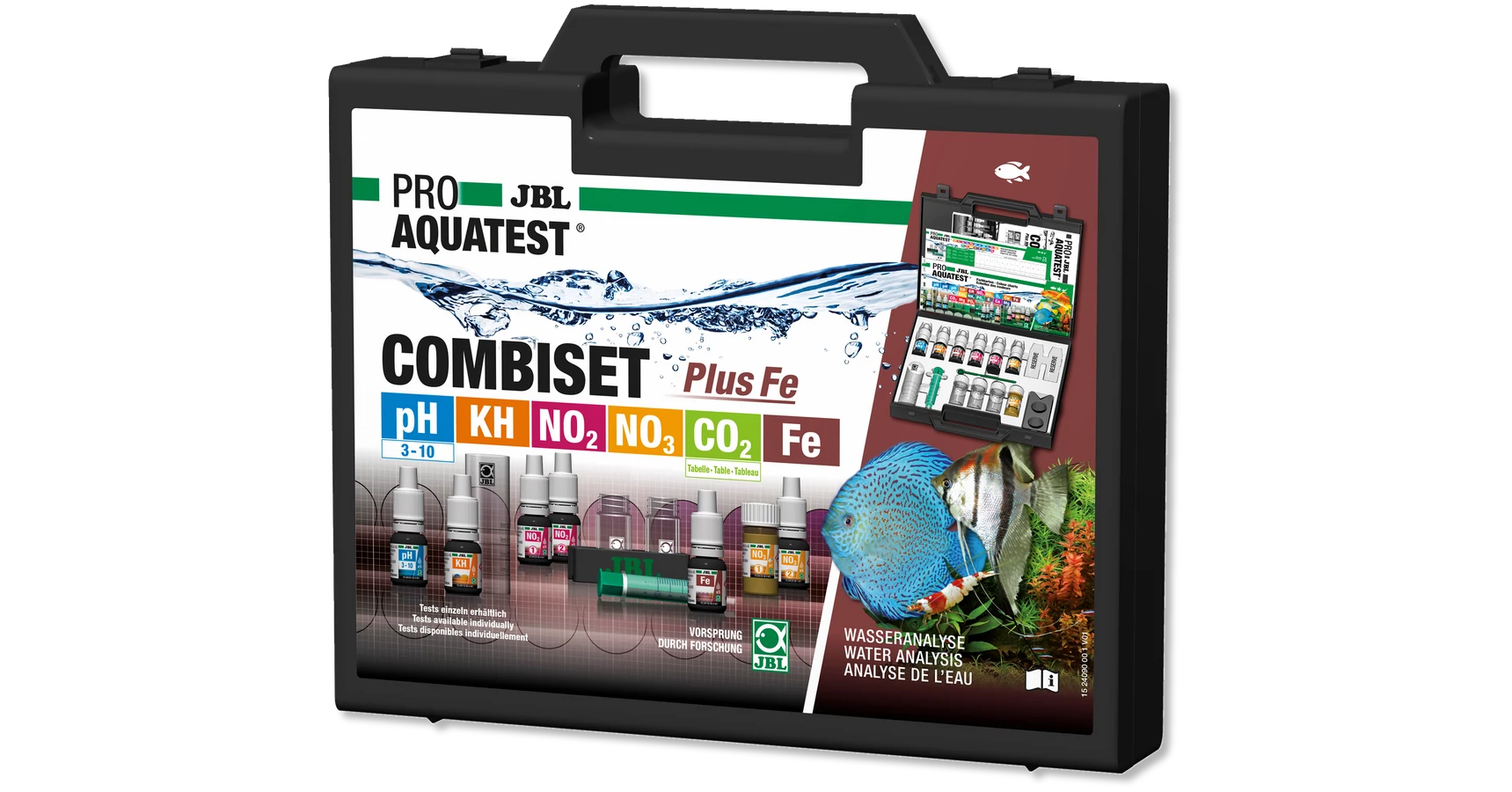 JBL Proaquatest Combi Set Plus NH4 - Il Kit Completo Per Testare L'acqua Dell'acquario - Foto 2