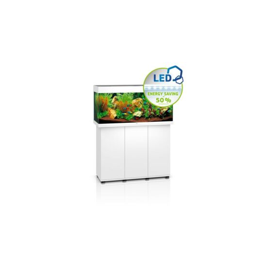 Juwel Rio 180 LED akvárium szett bútorral  (Fehér)