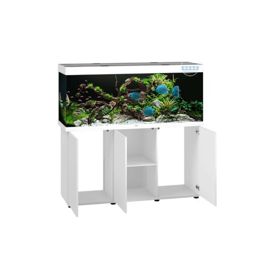 Juwel Rio 450 LED akvárium szett bútorral  (Fehér)