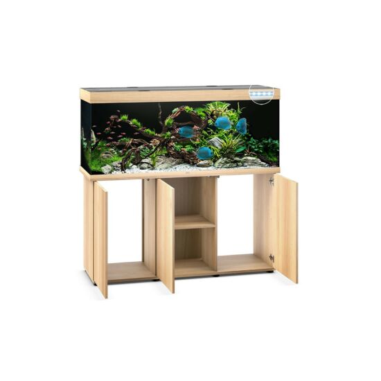 Juwel Rio 450 LED akvárium szett bútorral  (Világos fa)