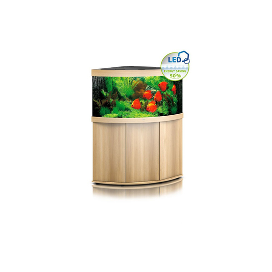 Juwel Trigon 350 LED akvárium szett bútorral  (Világos fa)