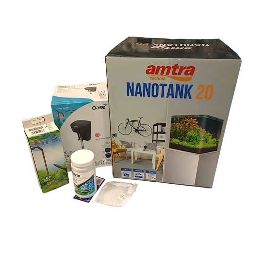 VAVI  Nanotank 20  - FULL akváriumszett külső akasztós szűrővel