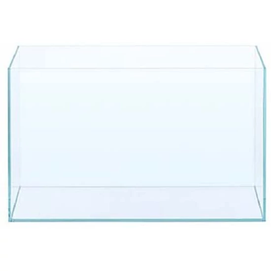 Akvárium 64 liter ,60x30x36 cm ,6mm üveg ,gépi csiszolás  ,opti white üveg ,merevítés  nélkül