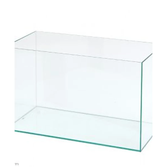 Akvárium 108 liter ,60x40x45 cm ,8mm üveg ,gépi csiszolás  ,opti white üveg ,merevítés  nélkül