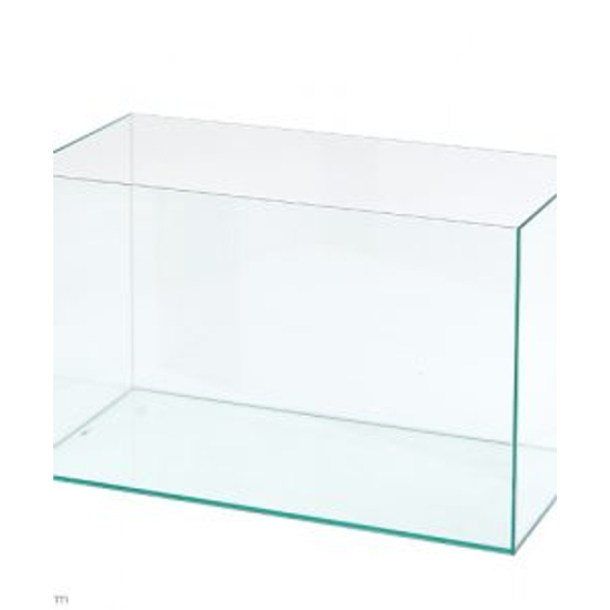 Akvárium 182 liter ,90x45x45 cm ,8mm üveg ,gépi csiszolás  ,opti white üveg ,merevítés  nélkül