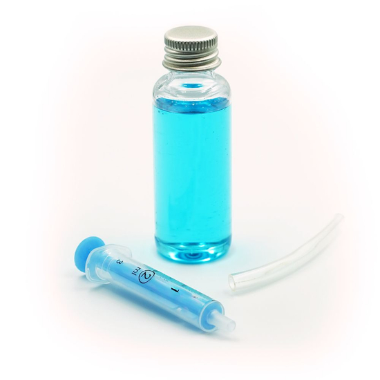 GreenAqua CO2 buborékszámláló folyadék - 30 ml ( kék )