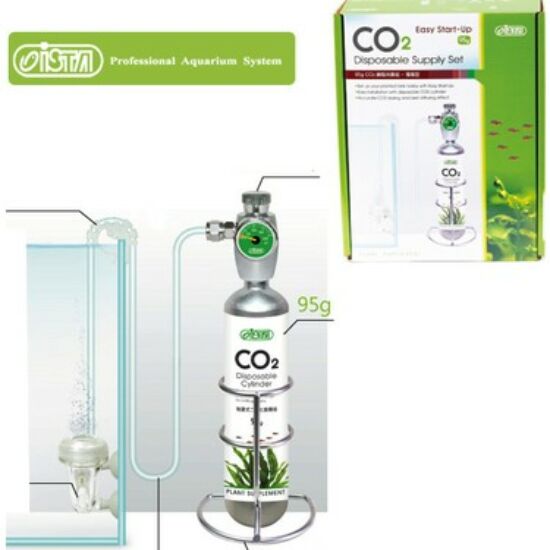 Ista CO2 Easy Start-up szett eldobható palackkal