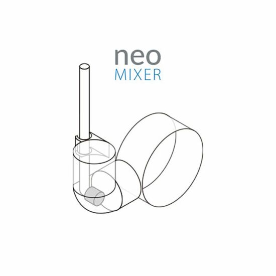 Aquario Neo Mixer M - 17 mm - kifolyóra köthető co2 beoldó