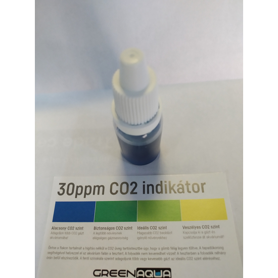 Green Aqua CO2 indikátor oldat (reagens) - 10 ml.