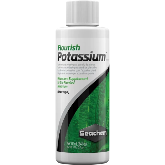 Seachem Flourish Potassium - kálium (K) növénytáp 100 ml