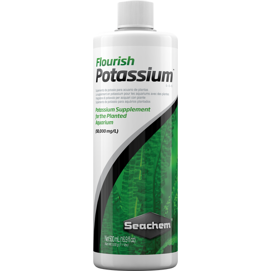 Seachem Flourish Potassium - kálium (K) növénytáp 500 ml