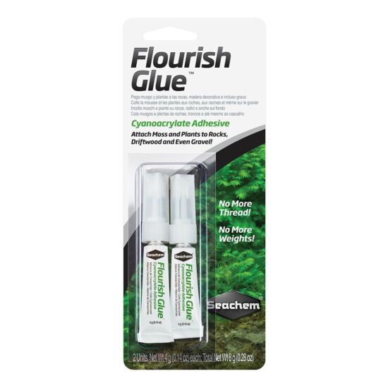 Seachem Flourish Glue - moha pillanatragasztó - 2x4 g