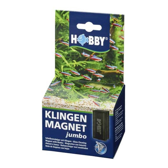 Hobby Magnet Jumbo pengés - mágneses pengés algakaparó 12mm-es üvegvastagságig