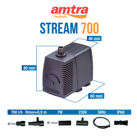 AMTRA Stream 700 - szivattyú 700 l/h
