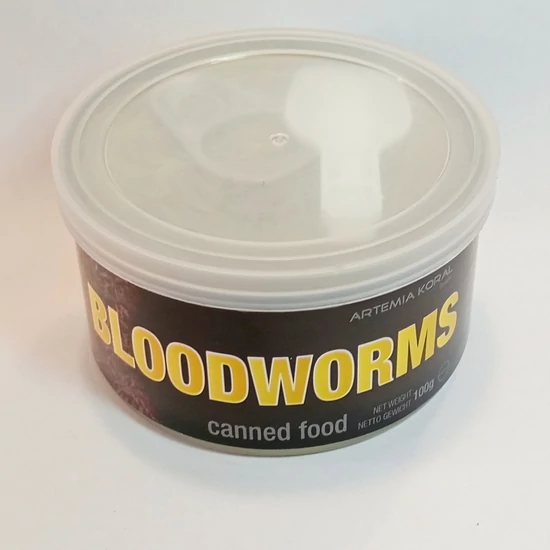 AK Bloodworms - prémium konzerv vörös szunyog lárva 100 g