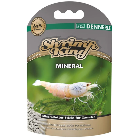 Dennerle Shrimp King Mineral, kiegésztő ásványi táp 45 g