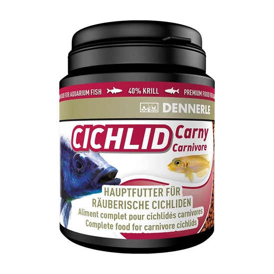 Dennerle Cichlid Carny ragadozó sügéreknek 200 ml/100 g