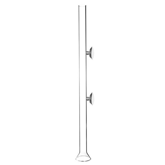 Aquaglass üveg garnéla etető cső - 30cm hosszú