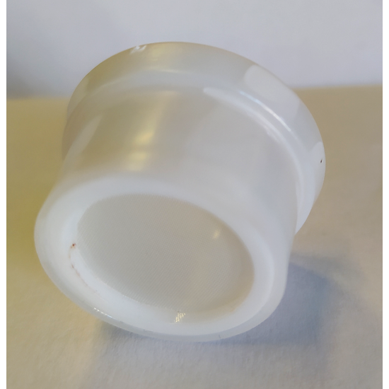 Szűrő kupak, szűrőhálóval artemiához 2,5cm átmérő