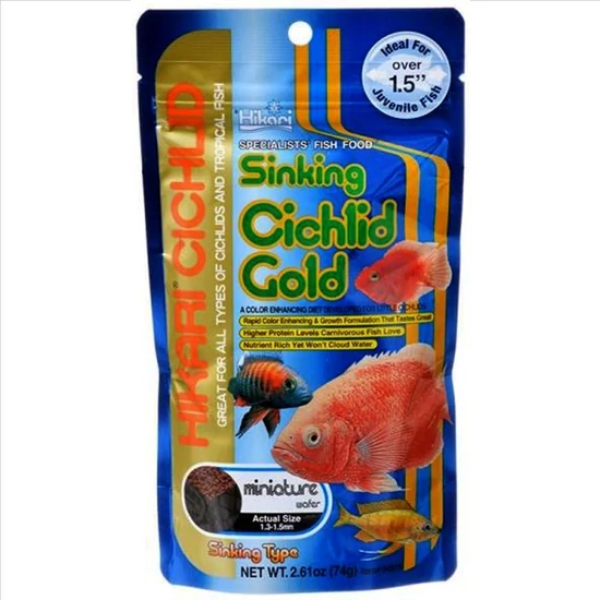 HIKARI cichlid gold sinking mini 342 g