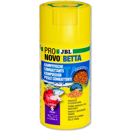 JBL PRONOVO BETTA GRANO S 100 ml CLICK - granulátum táp sziámi harcoshalaknak