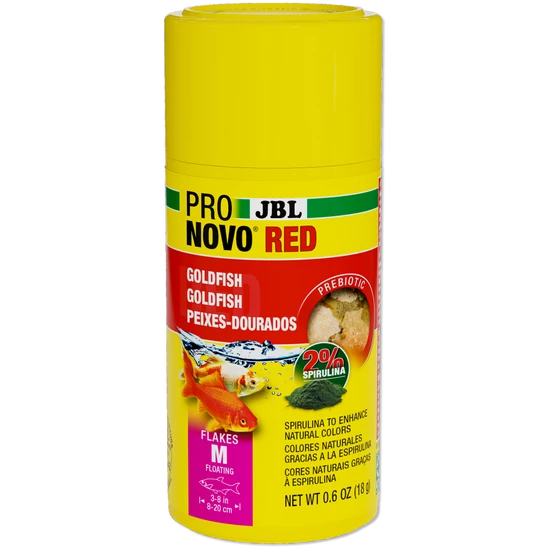 JBL PRONOVO RED FLAKES M 100 ml - lemezestáp aranyhalak részére