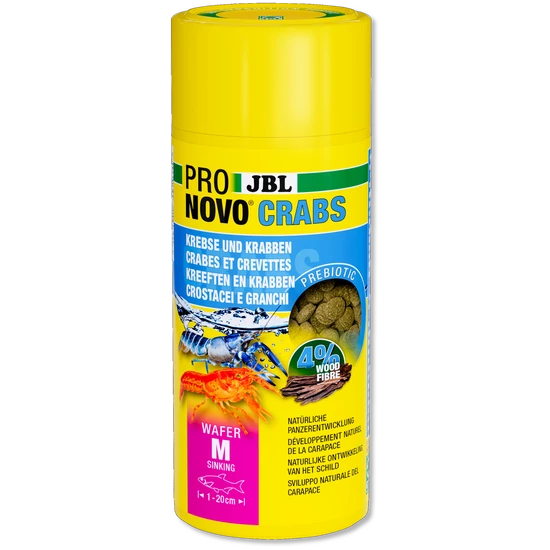 JBL ProNovo Crabs 250 ml - tablettás eledel rákok részére