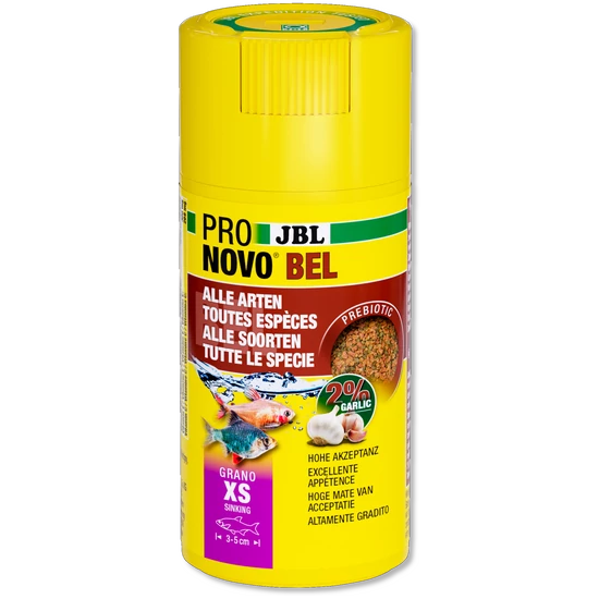 JBL PRONOVO BEL GRANO XS 100ml CLICK - granulátum eleség kistestű halaknak