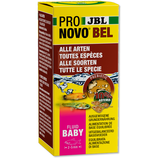 JBL PRONOVO BEL FLUID Baby 50ml - folyékony ivadék nevelő, indító táp