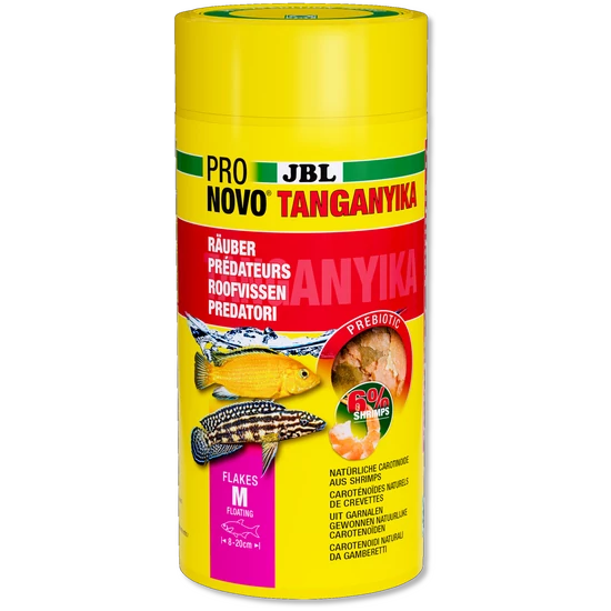 JBL PRONOVO TANGANYIKA FLAKES M 1000 ml - lemezes táp sügéreknek