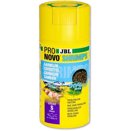 JBL PRONOVO SHRIMPS GRANO S 100ml CLICK - főeleség garnélák részére