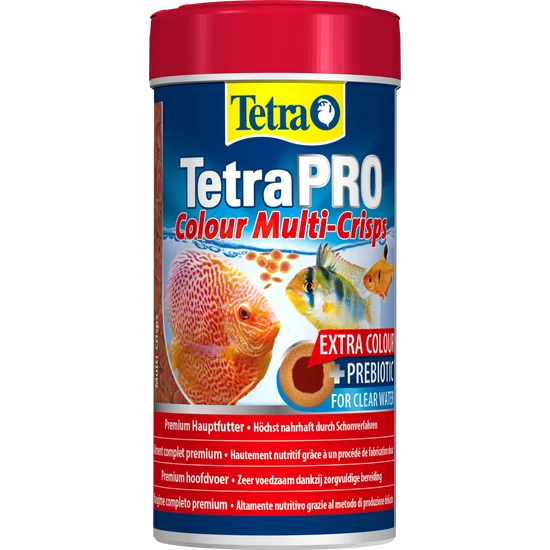 Tetra Pro colour multi-crisps 250 ml - lemezes díszhaltáp