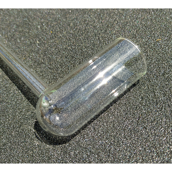 Üveg garnéla lopó, kiemelő, szelektáló üveg síp - M