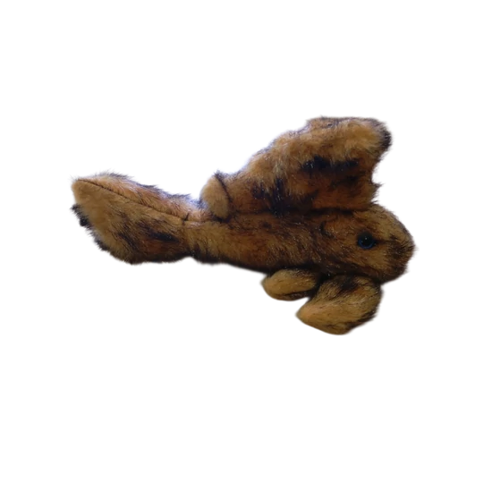 GreenPleco - Fluffy szőrös hal plüss