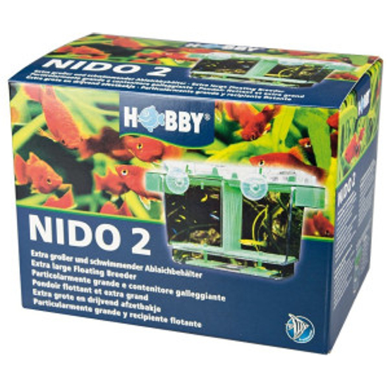 Hobby Nido 2 - akváriumba helyezhető, két rekeszes műanyag szülőszoba