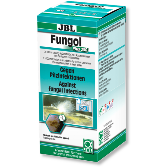JBL Fungol Plus 250 200ml - akváriumi gyógyszer gombás fertőzések kezelésére