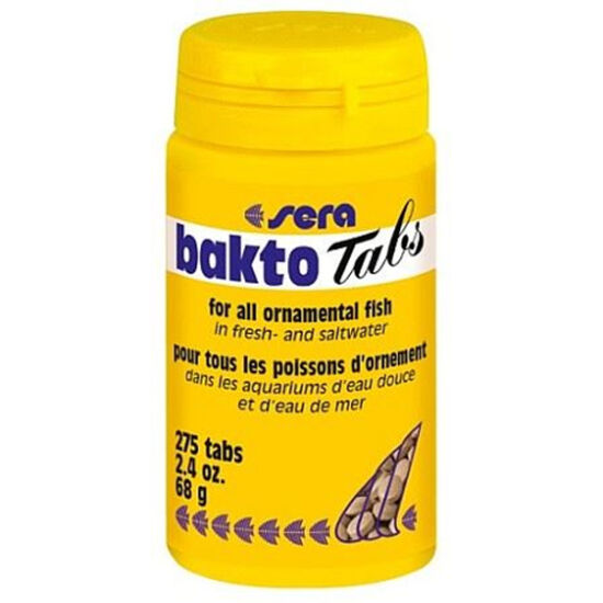 SERA bakto Tabs100 ml / 275 tabl. - akváriumi gyógyszer belső bakteriális fertőzésekhez