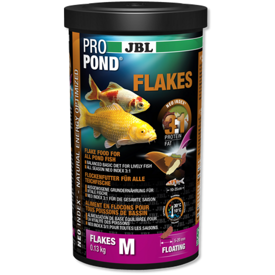 JBL ProPond Flakes M 0,13kg/ 1l