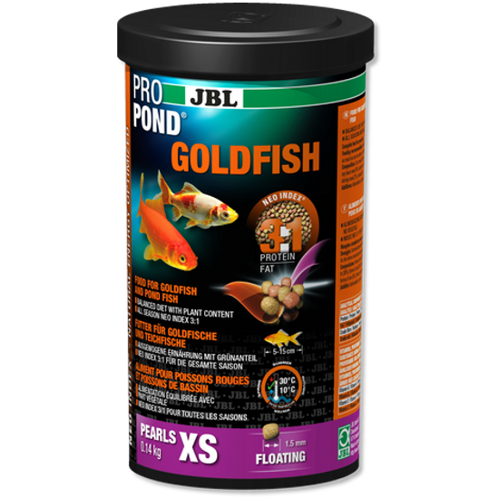 JBL ProPond Goldfish XS 1L - kerti tavi haleledel