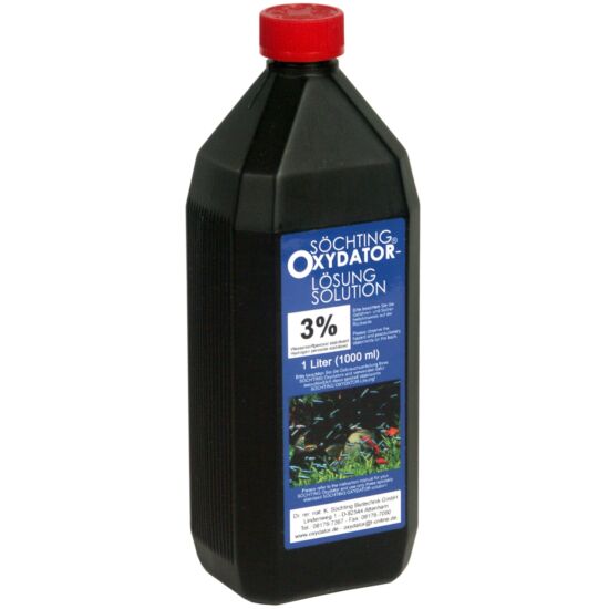 Söchting Oxydator D 3% Oldat, 1 liter - Akvárium oxigénellátó (oxidátor)