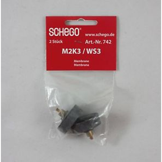 Schego M2K3 / WS3 légpumpához csere membrán - 2db
