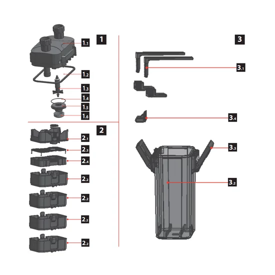 Amtra filpro ex 500 hoz (3.3) oldalsó leszorító fül