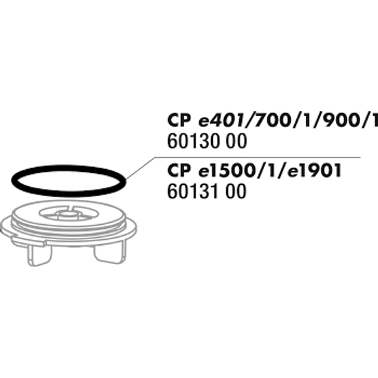JBL tömítés rotorfedélhez Cristal Profi e401/700/701/900/901
