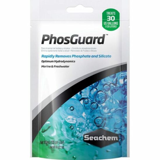 Seachem PhosGuard - foszfát megkötő szűrőanyag - 100 ml, hálóban