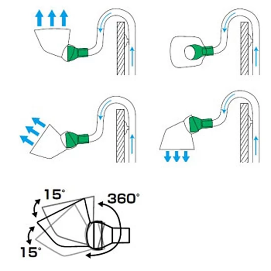 Eheim flowpipe Lily Pipe, csuklós állítható irányú terelő lapát - 4005730