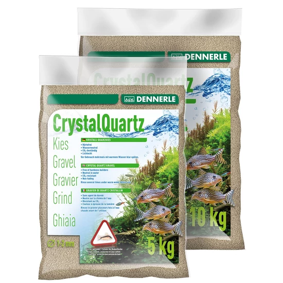 Dennerle Quartz Gravel fehér dekorkavics - 10 kg