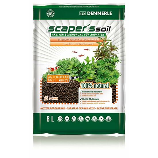 Dennerle Scaper's Soil általános növénytalaj - 8l