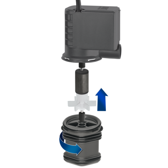Juwel pumpa eccoflow 500l/h - vízpumpa Juwel sarokszűrőhöz