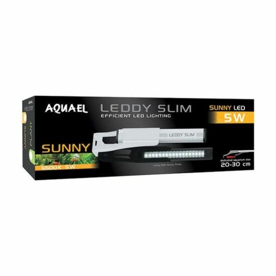 Aquael Leddy slim 5w 6500K Sunny 550 lumen 20-30cm -akváriumi LED világítás